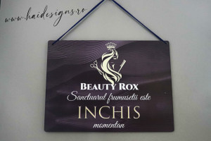 Ușa Ta, Imaginea Ta - Plachetă Deschis/Închis - Img 1