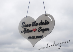 Plachetă Save the Date (M1) - Img 3