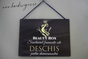 Ușa Ta, Imaginea Ta - Plachetă Deschis/Închis - Img 2