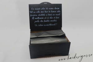 Cutie personalizată whisky & pahare – Cadou perfect pentru pasionați - Img 3