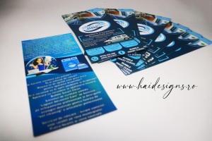 Pliante personalizate 1/3 A4 - Img 2
