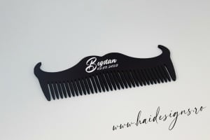 Set personalizat cu tăviță pentru bărbieritul mirelui (model 7) - Img 2