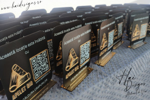 Oglinda Companiei Tale: Plachetă MDF Personalizată - Img 2