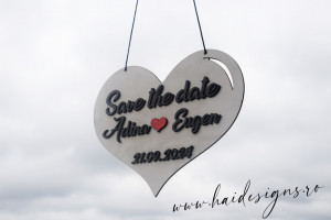 Plachetă Save the Date (M1) - Img 6