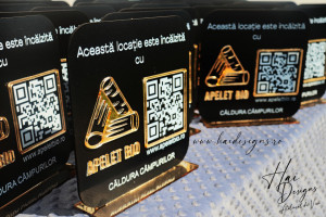 Oglinda Companiei Tale: Plachetă MDF Personalizată - Img 3