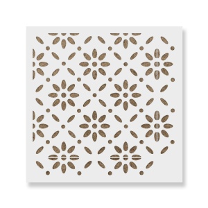 Sablon Perete vopsire, tencuiala 0.7mm Bjorn Tile Stencil Refolosibil, model MXSP7257 - Img 2