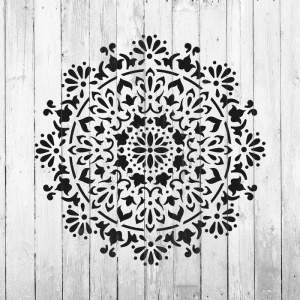 Sablon Perete vopsire, tencuiala 0.7mm Bliss Mandala Refolosibil, model MXSP7147 - Img 4