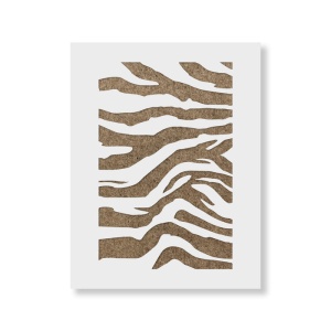 Sablon Perete vopsire, tencuiala 0.7mm Tiger Stripes Refolosibil, model MXSP7189