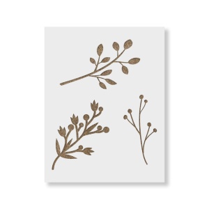 Sablon Perete vopsire, tencuiala 0.7mm Tree Branches Stencil Refolosibil, model MXSP7179