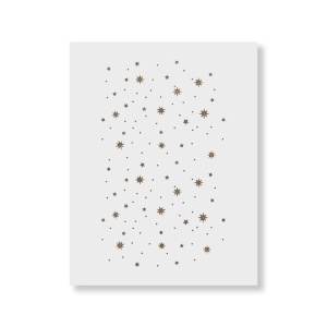 Sablon Perete vopsire, tencuiala 900x600x0.7mm Twinkle Stars Refolosibil, model MXSP7094