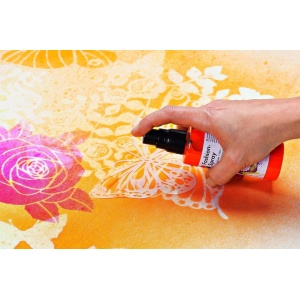 Sablon tip Silueta Flamingo pentru textil, mobila, perete dimensiune 300x300 mm grosime 0,3mm model MXSP7387 - Img 4