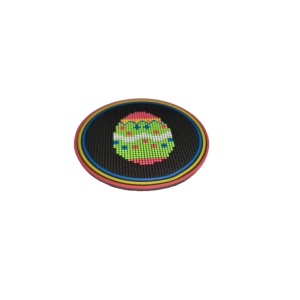 Set suport pentru pahare si cani set de 6 piese ou de pasti, 95mm PVC - Img 7