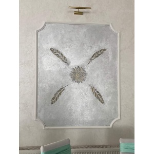 Sablon 290x290x0.7mm, Mandala Flower, Refolosibil MX70002 - Img 4