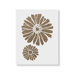 Sablon 900x600x0.7mm Daisy Floral Refolosibil, model MXSP7010