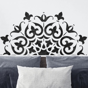 Sablon Perete 25cm SHIMLA MANDALA 0.7mm model MXSP7607 marime 25cm X 25cm