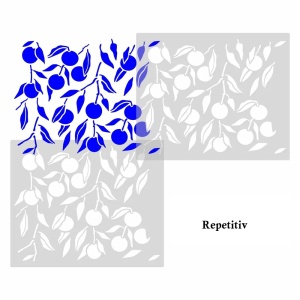 Sablon Perete vopsire, tencuiala „Portocale” dimensiune 585x485mm grosime 0,7mm model MXSP7370 - Img 2