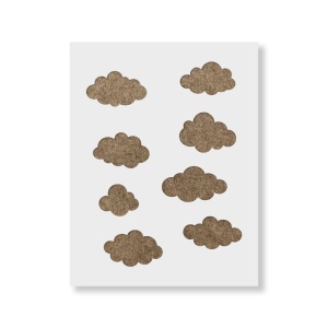 Sablon Perete vopsire, tencuiala 0.7mm Clouds Refolosibil, model MXSP7190