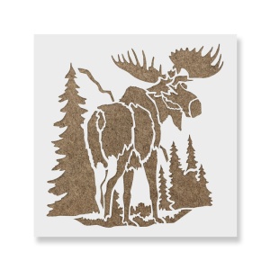 Sablon Perete vopsire, tencuiala 0.7mm Elan în Pădure model MXSP7407