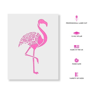 Sablon Perete vopsire, tencuiala 0.7mm Flamingo model MXSP7441 - Img 2