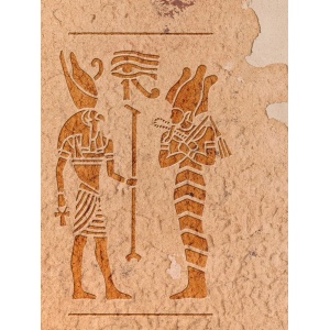 Sablon Perete vopsire, tencuiala Zei Egipteni 250x180mm grosime 0,7mm ozon model MXSP7364 - Img 3