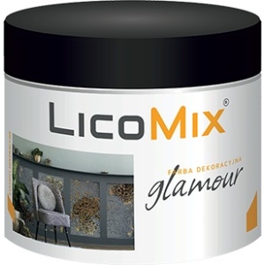 Vopsea decorativă Lico Mix Glamour 0,5L Aur (Gold) LICO6916