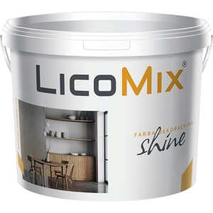 Vopsea decorativă Sablonabila Lico Mix Shine bază 1kg LICO6917