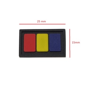 Emblema Ecuson patch drapel Romania 25x15mm MAPN MAI EMB00043
