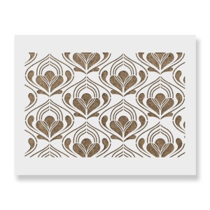 Sablon 900x600x0.7mm Bohemian Heart Refolosibil, model MXSP7023
