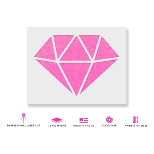 Sablon Perete vopsire, tencuiala 0.7mm Diamant model MXSP7486 - Img 2