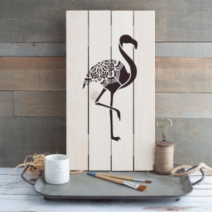Sablon Perete vopsire, tencuiala 0.7mm Flamingo model MXSP7441 - Img 3