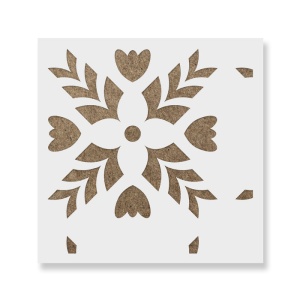Sablon Perete vopsire, tencuiala 0.7mm Freya Tile Stencil Refolosibil, model MXSP7271 - Img 2