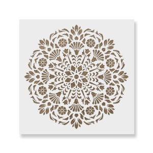Sablon Perete vopsire, tencuiala 0.7mm Lirio Mandala Refolosibil, model MXSP7149