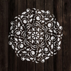 Sablon Perete vopsire, tencuiala 0.7mm Scheele Mandala Refolosibil, model MXSP7151 - Img 4
