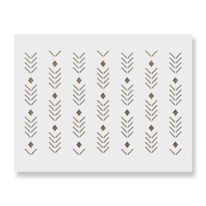 Sablon Perete vopsire, tencuiala 900x600x0.7mm Zoom Arrow Refolosibil, model MXSP7058