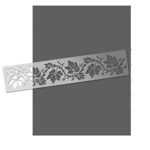 Sablon Perete vopsire, tencuiala dimensiune 530x110 mm grosime 0,7mm Bordura 3 MXSP7381 - Img 2