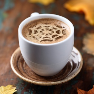 Set 14 sabloane decorare cafea 16 si 7 cm 0.5mm Halloween model MXSP7345