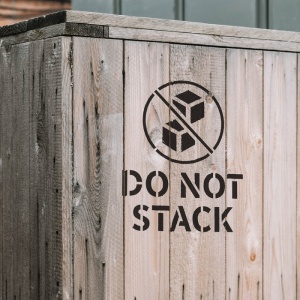 Sablon Perete vopsire, tencuiala 0.7mm Do Not Stack Refolosibil, model MXSP7223 - Img 3