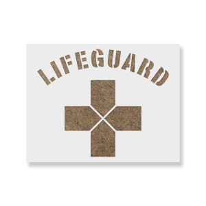 Sablon Perete vopsire, tencuiala 0.7mm Lifeguard Refolosibil, model MXSP7250