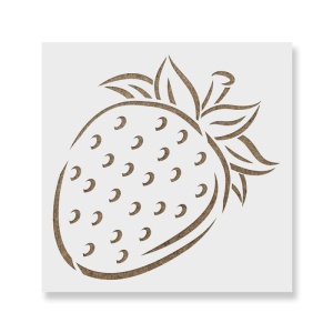 Sablon Perete vopsire, tencuiala 0.7mm Strawberry Refolosibil, model MXSP7202