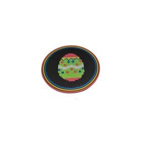 Set suport pentru pahare si cani set de 6 piese ou de pasti, 95mm PVC - Img 8