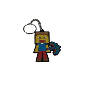 Breloc Minecraft - Steve 65mm - Img 3