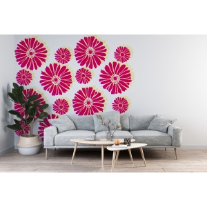 Sablon 900x600x0.7mm Daisy Floral Refolosibil, model MXSP7010 - Img 5