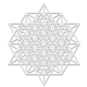 Sablon Perete vopsire, tencuiala 0.7mm Geometrie Sacră Metatron model MXSP7469