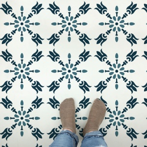Sablon Perete vopsire, tencuiala 0.7mm Kasper Tile Stencil Refolosibil, model MXSP7283