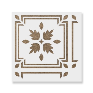 Sablon Perete vopsire, tencuiala 0.7mm Lars Tile Stencil Refolosibil, model MXSP7275 - Img 2