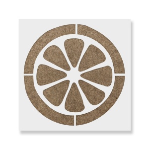 Sablon Perete vopsire, tencuiala 0.7mm Lemon Refolosibil, model MXSP7193