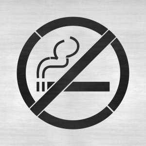 Sablon Perete vopsire, tencuiala 0.7mm No Smoking Refolosibil, model MXSP7233 - Img 4
