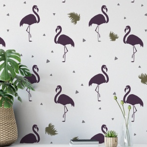 Sablon Perete vopsire, tencuiala 900x600x0.7mm Flamingo Refolosibil, model MXSP7096 - Img 2