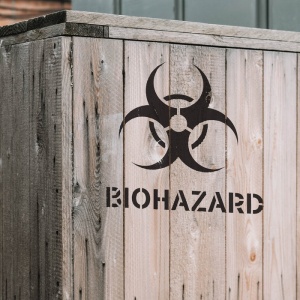 Sablon Perete vopsire, tencuiala 0.7mm Biohazard Symbol Refolosibil, model MXSP7217 - Img 3