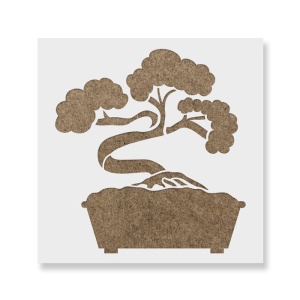 Sablon Perete vopsire, tencuiala 0.7mm Bonsai Tree Refolosibil, model MXSP7194